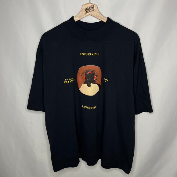 Kanye West Yeezy Season SZN Ye Jesus is King Sunday Service Tour Merch Tee XL - Picture 1 of 2